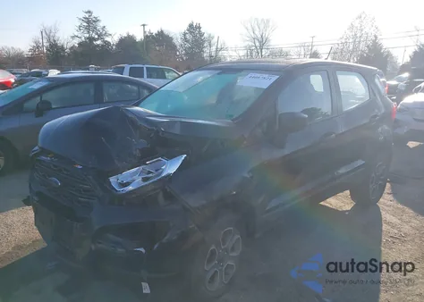 2021 Ford Ecosport S from USA, damaged, VIN MAJ6S3FL4MC402377